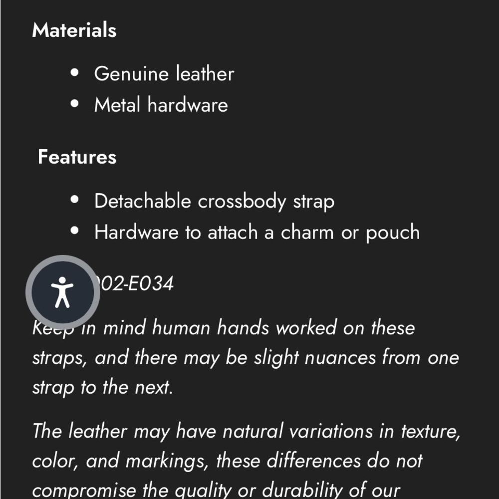 Min & Mon Blue Eye Pattern Strap - Picture 5 of 5